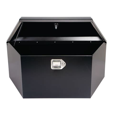 3 cu. ft. steel trailer tongue box|large trailer tongue storage box.